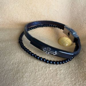 🎄🎄🎄unisex leather bracelets, perfect stocking stuffers 🎄🎄🎄